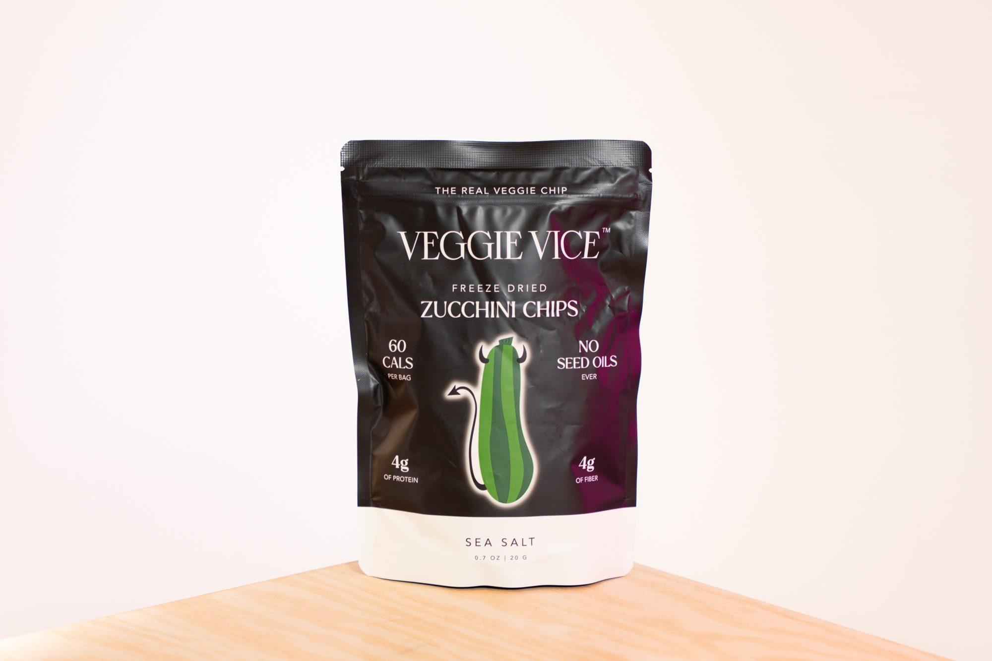Veggie Vice Zucchini Sea Salt Chips
