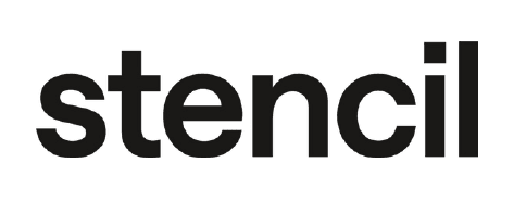 Stencil logo